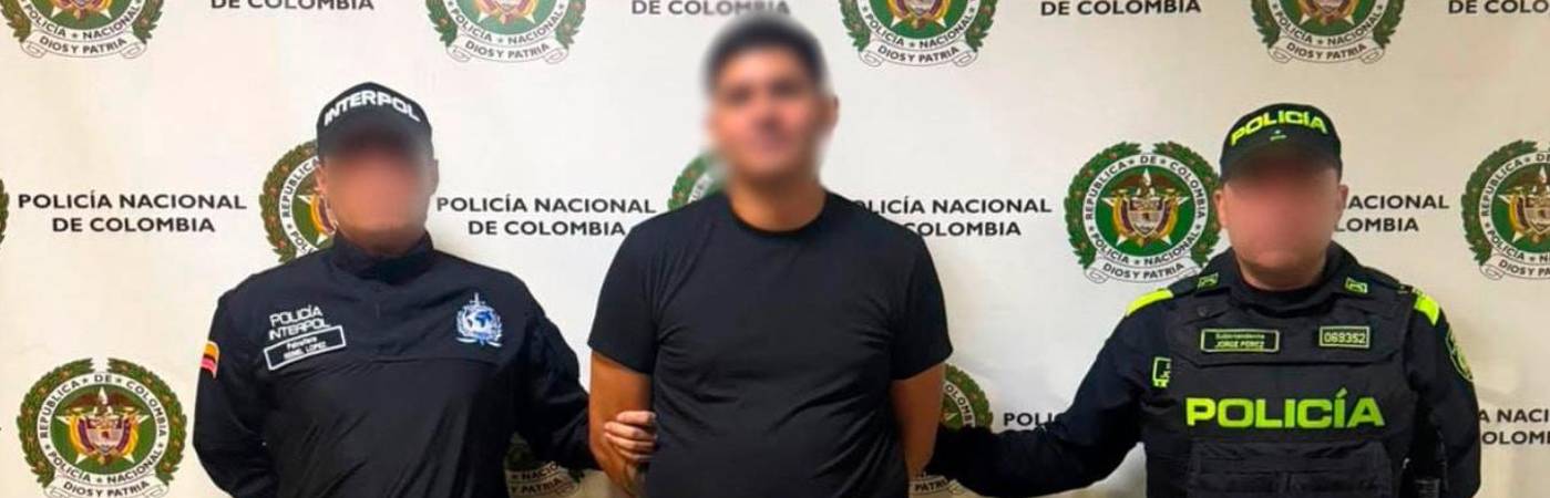 Captura de Eduardo Antonio Gómez Arévalo, alias Guayo, cabecilla del Tren del Coro. FOTO: DIJIN 