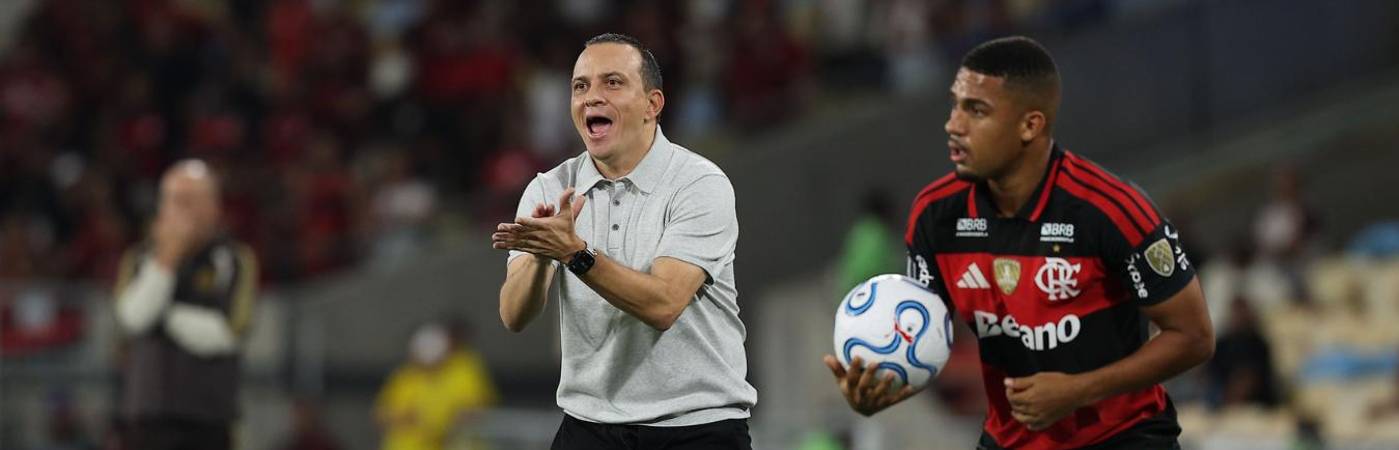 Alejandro Restrepo, técnico del DIM, admitió errores y destacó la superioridad de Flamengo. FOTO: GETTY IMAGES