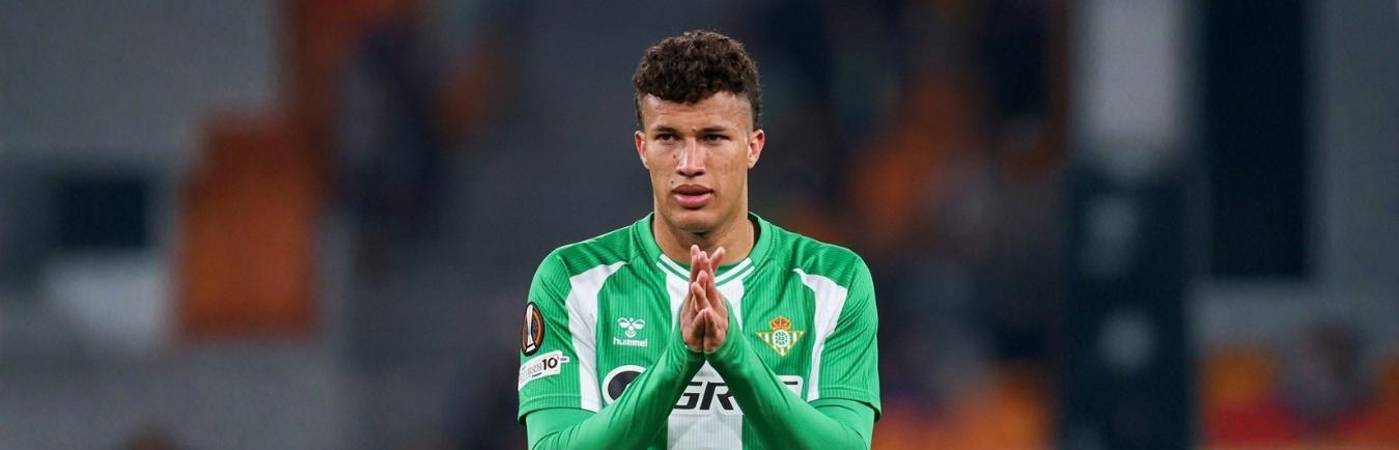 Nelson Deossa ha disputado 16 partidos en esta temporada con el Real Betis. FOTO: X BETIS