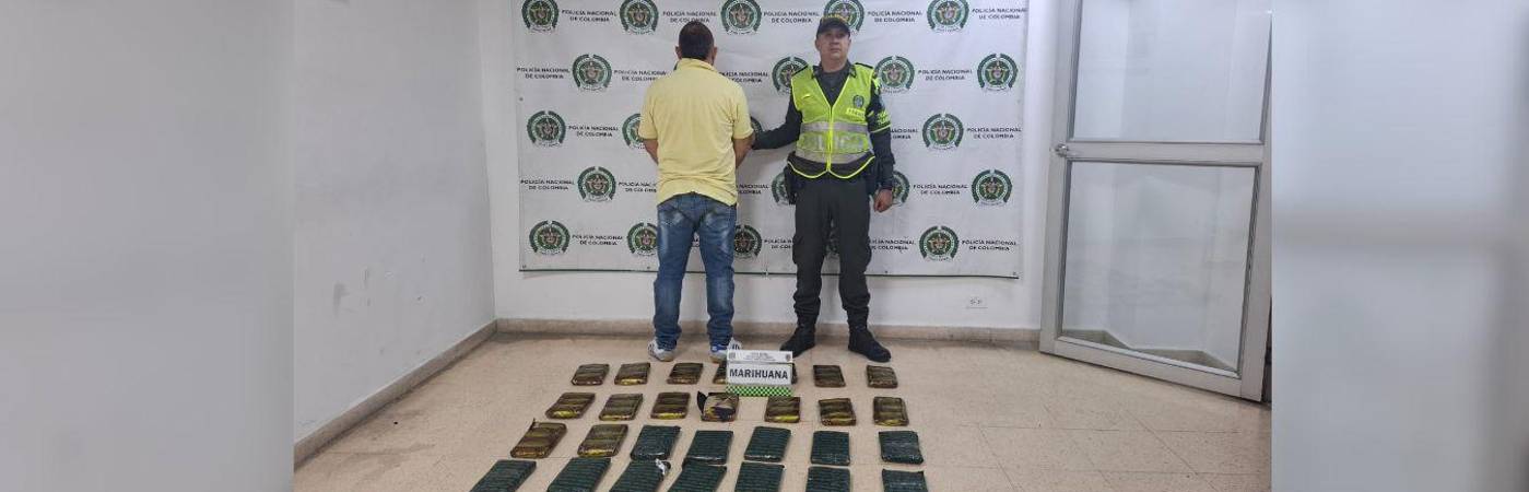 Con estas capturas, la Policía continúa cerrando el paso al transporte ilegal de estupefacientes. /FOTO: POLICÍA NACIONAL