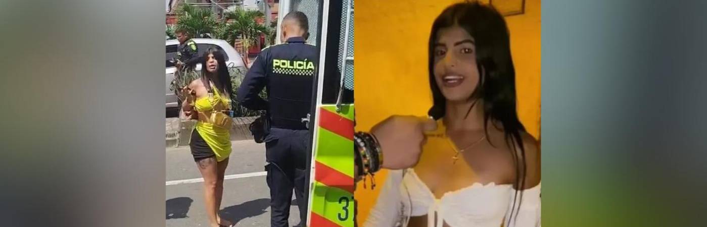 Traslado de ‘Valentina Mor’ al Centro de Traslado por Protección (CTP). FOTO: REDES SOCIALES