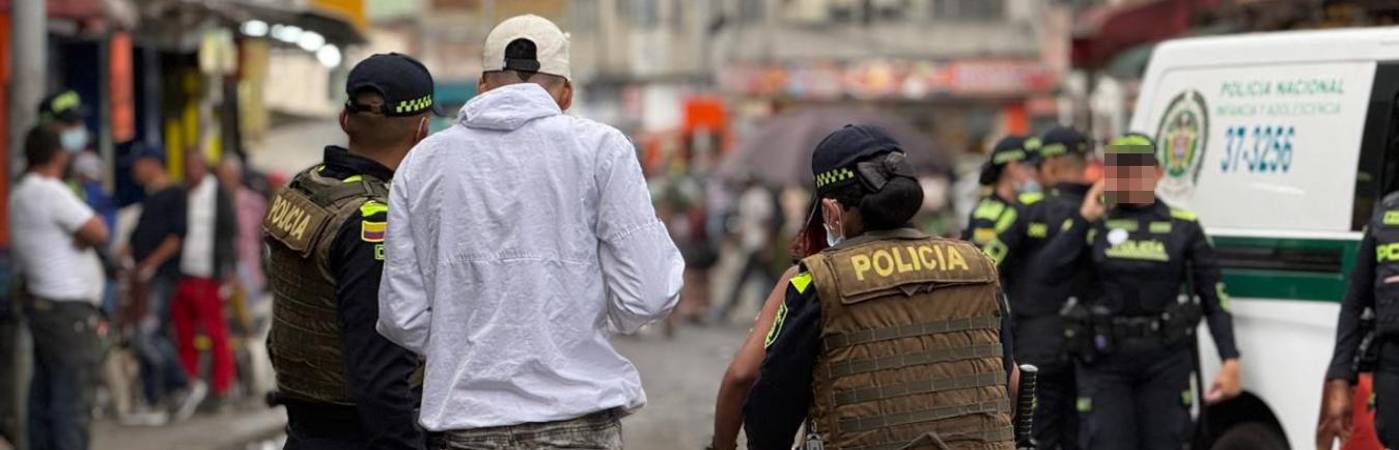 Operativo centro de Medellín. FOTO: ALCALDÍA DE MEDELLÍN