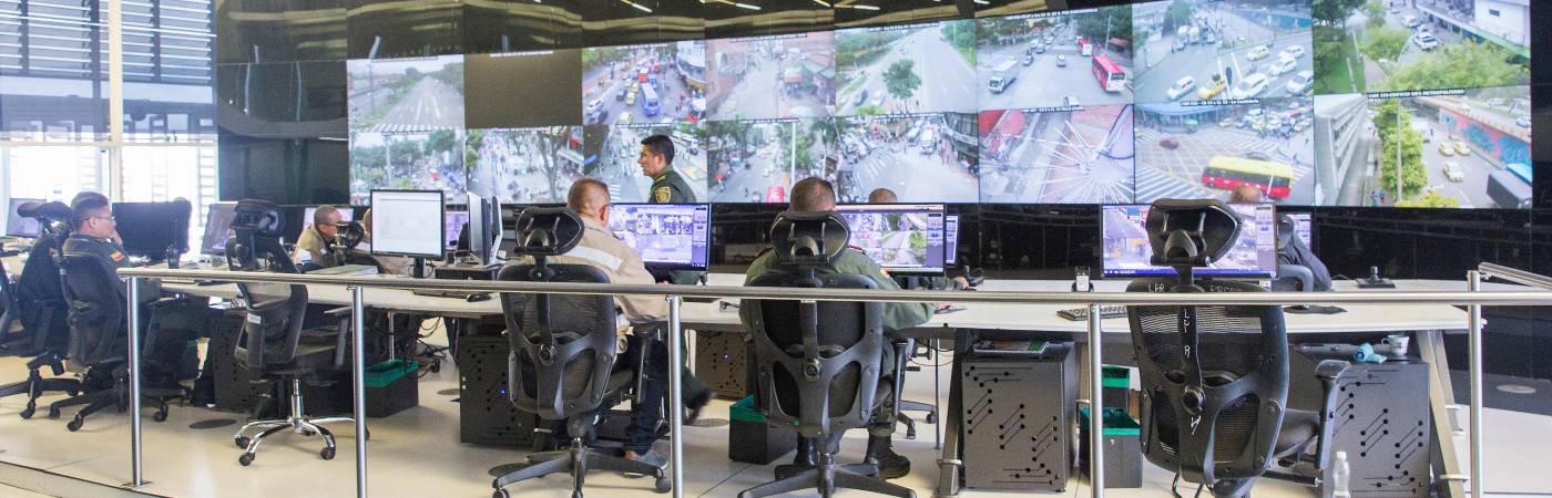 Ya se tiene conectados los 9 nodos subregionales para brindar mejor seguridad en el departamento. / FOTO: ARCHIVO EDWIN BUSTAMANTE