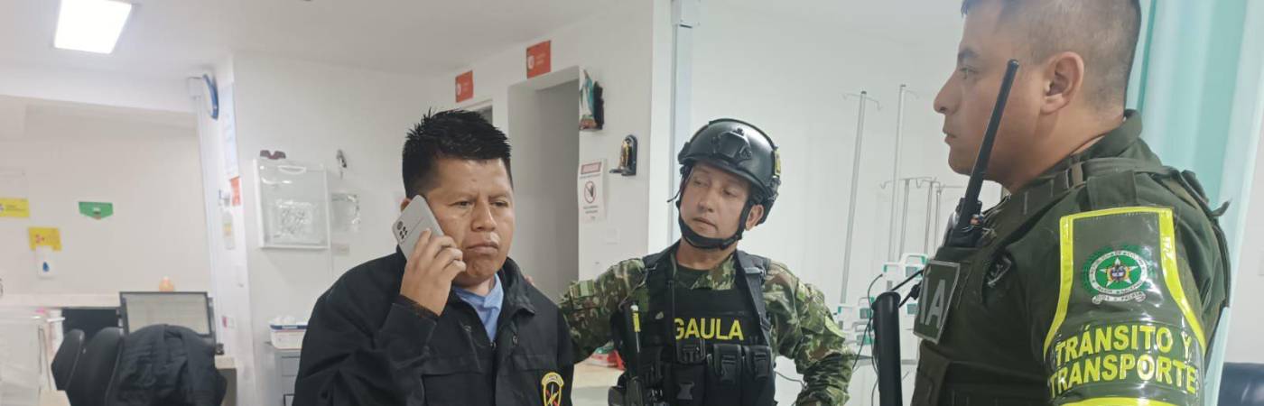 Alcalde Óscar Yamit Guachetá Arrubla, liberado en las últimas horas. /FOTO: EJÉRCITO NACIONAL