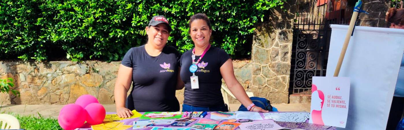 Abrelazos es una organización que se enfoca en crear espacios seguros para las mujeres migrantes. / FOTO: ANA CRISTINA MARINO.