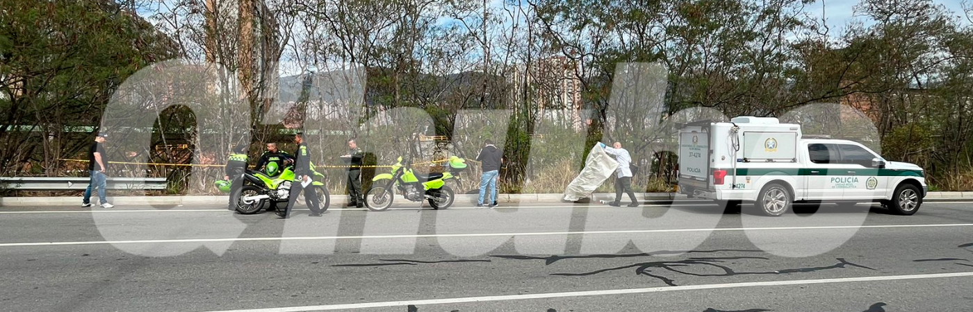 El embolsado fue hallado en horas de la mañana de este domingo. /FOTO: ANDRÉS FELIPE OSORIO GARCÍA