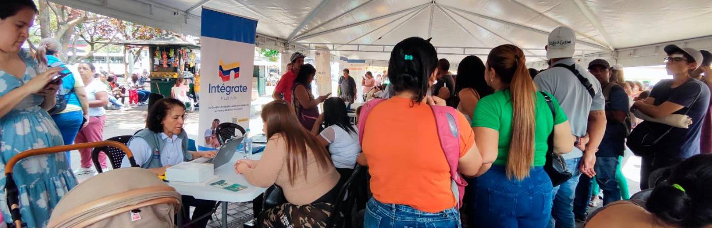 El centro Intégrate realiza este tipo de jornadas para desdentralizar sus servicios. / FOTO: ANA CRISTINA MARINO M.