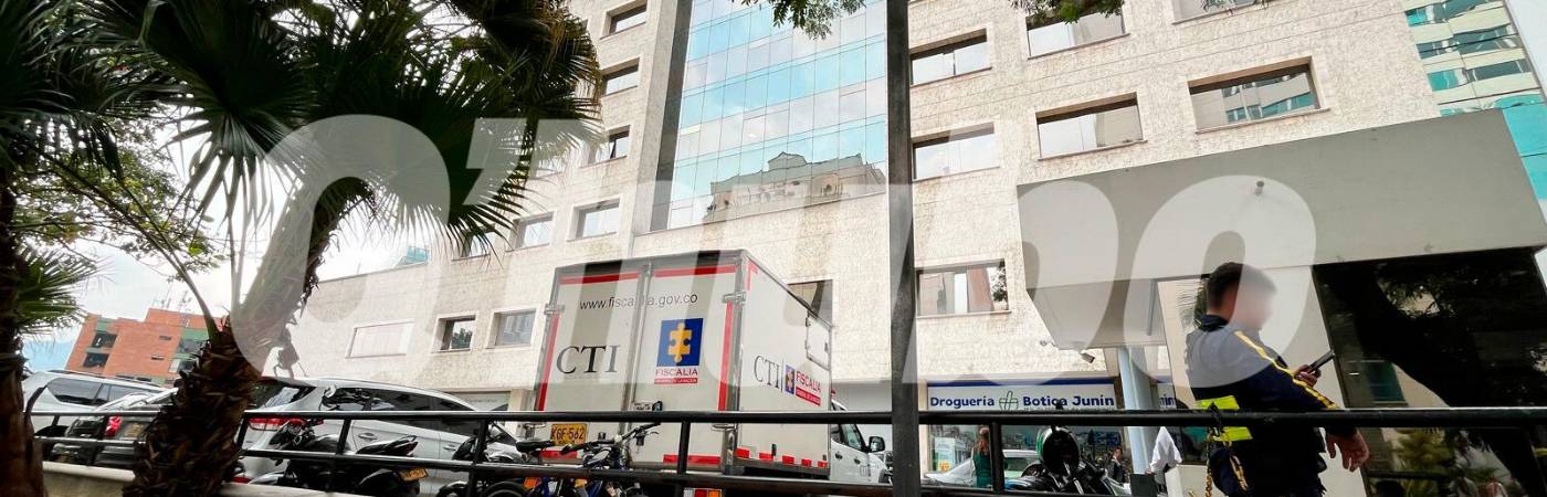 Agentes del CTI de la Fiscalía se encargaron de las labores judiciales. /FOTO: ANDRÉS FELIPE OSORIO GARCÍA