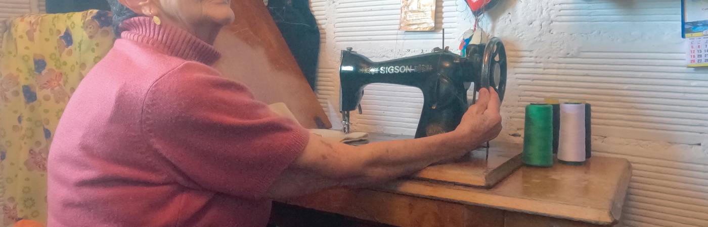 Doña Romelia no se deja ganar de las enfermedades