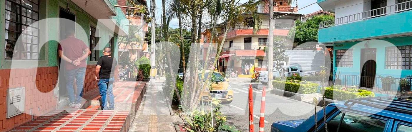 Las personas estaban en una reunión familiar cuando los hombres en moto comenzaron a dispararles. / FOTO: ANDRÉS FELIPE OSORIO GARCÍA