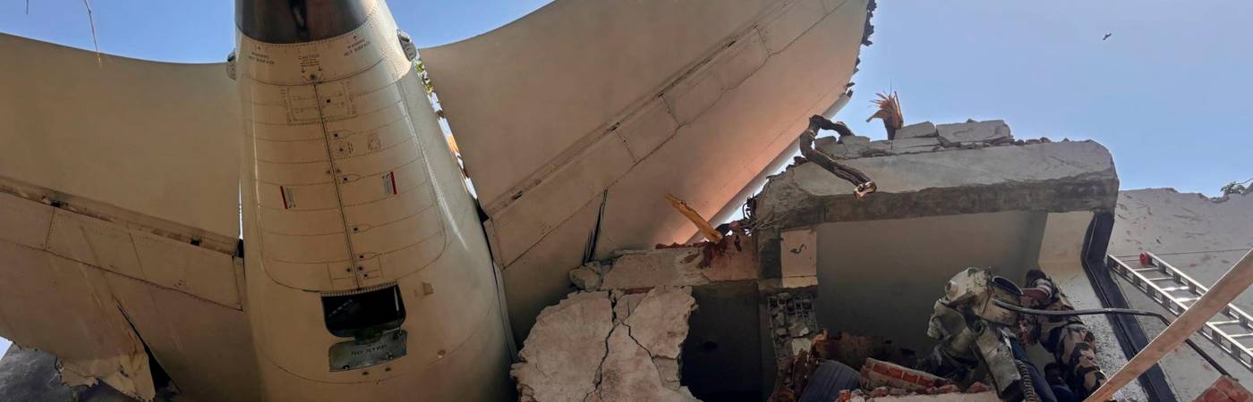 ¿Un milagro? Apareció sobreviviente del vuelo que se estrelló en India