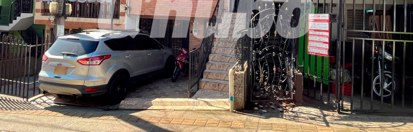 La riña se habría dado en el pasillo, ingresando a la casa. /FOTO: ANDRÉS FELIPE OSORIO GARCÍA 