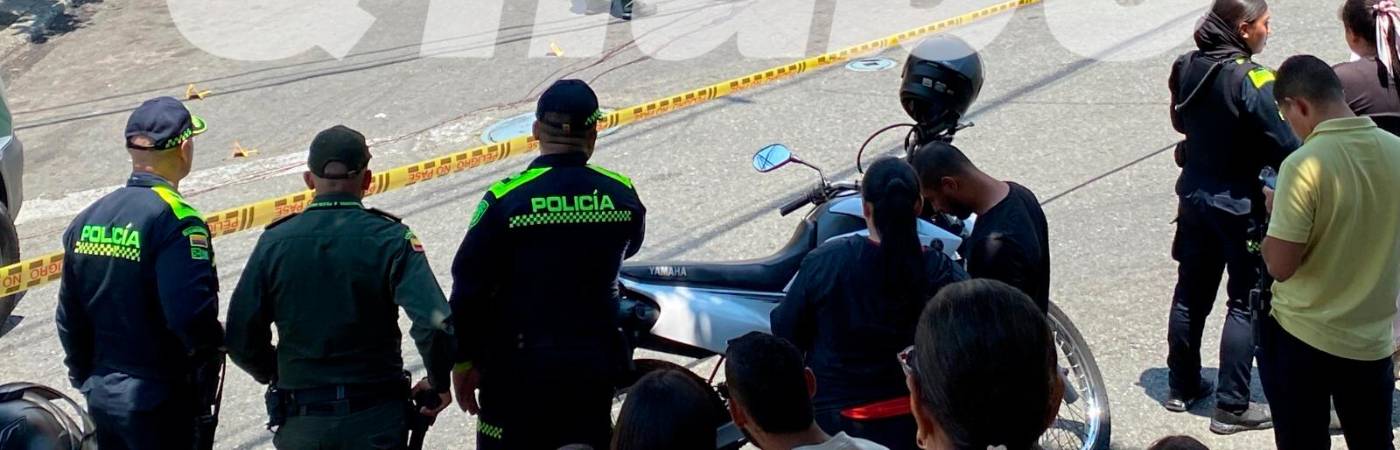 Nueve casquillos fueron recolectados por las autoridades en la escena del crimen. /FOTO: ANDRÉS FELIPE OSORIO GARCÍA