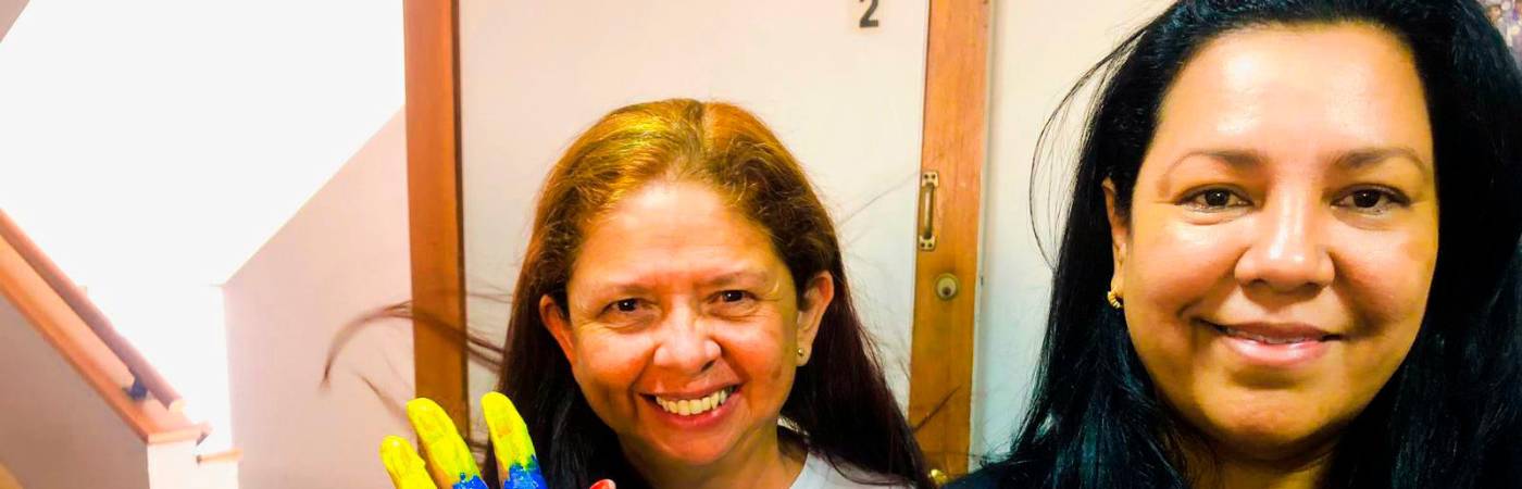 Marisela trabaja constantemente por la integración de las culturas. /FOTO: CORTESÍA - MARISELA OVIEDO