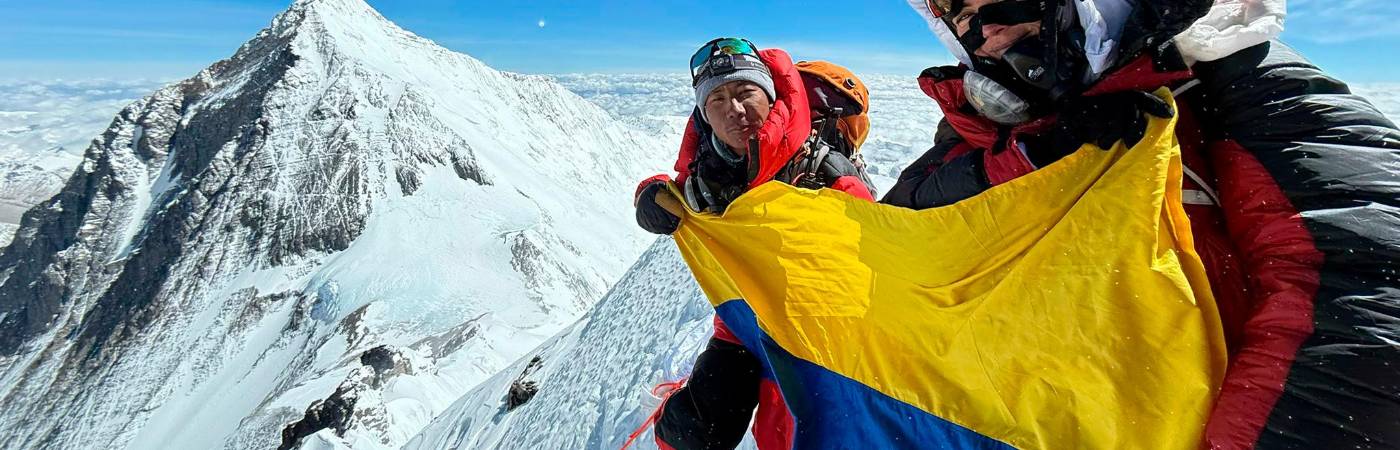 Su proyecto paralelo se llama ‘Las Siete Cumbres Volcánicas’, que son los siete volcanes más altos del mundo y ya le faltan dos.