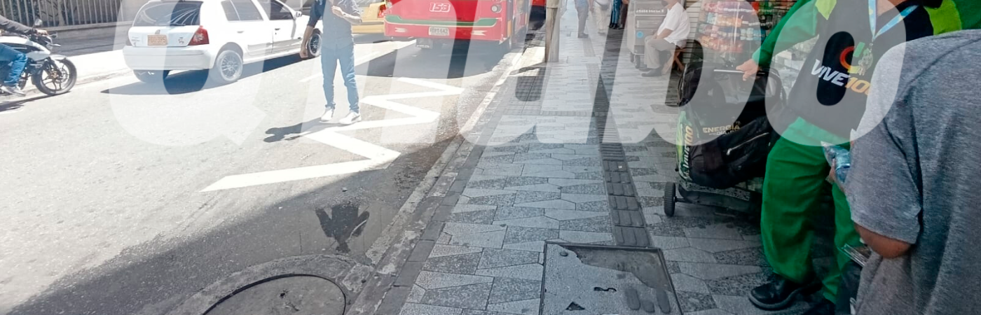 En este sector dormía el habitante de calle. /FOTO: ALEJANDRA MORALES 