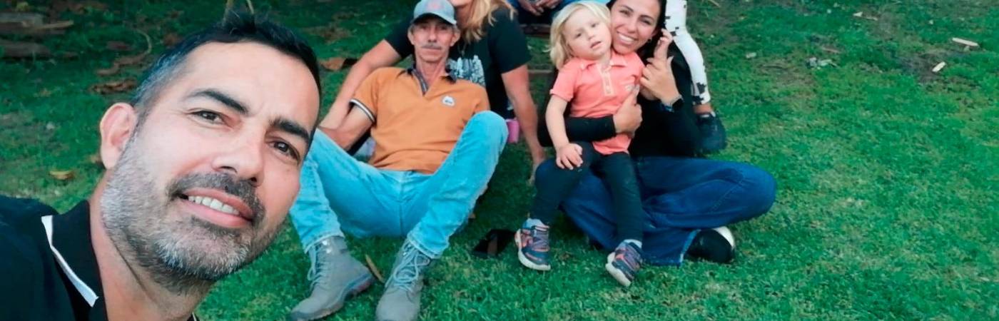 Conrado fue el encargado de decidir si su familia se quedaba en Venezuela o se iba. /FOTO: CORTESÍA CONRADO MORALES