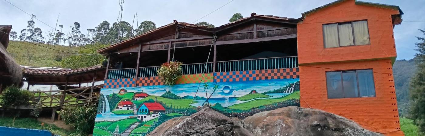 La Casa de Piedra, uno de los tantos atractivos del corregimiento. / FOTO: ANDRÉS BEDOYA.