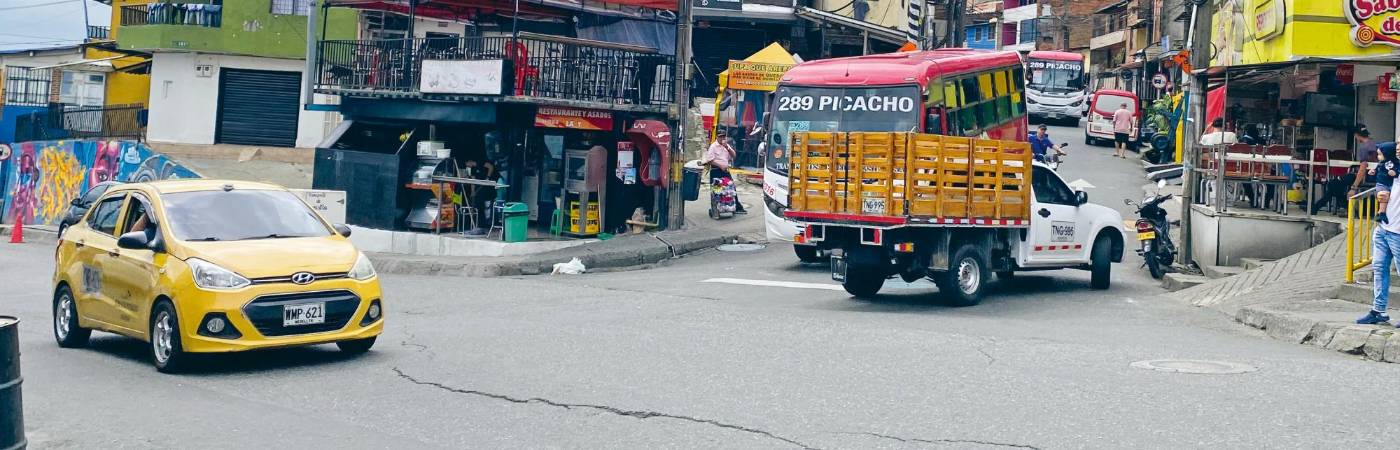 Este es el sector la Y del barrio Doce de Octubre, lugar donde ocurrió la golpiza en contra de este reciclador. /FOTO: ANDRÉS FELIPE OSORIO GARCÍA