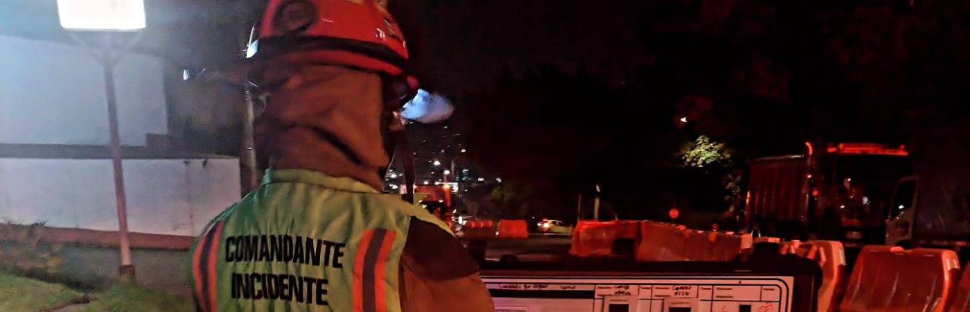 EN IMÁGENES: Fuga de gas en La Estrella generó evacuación masiva 