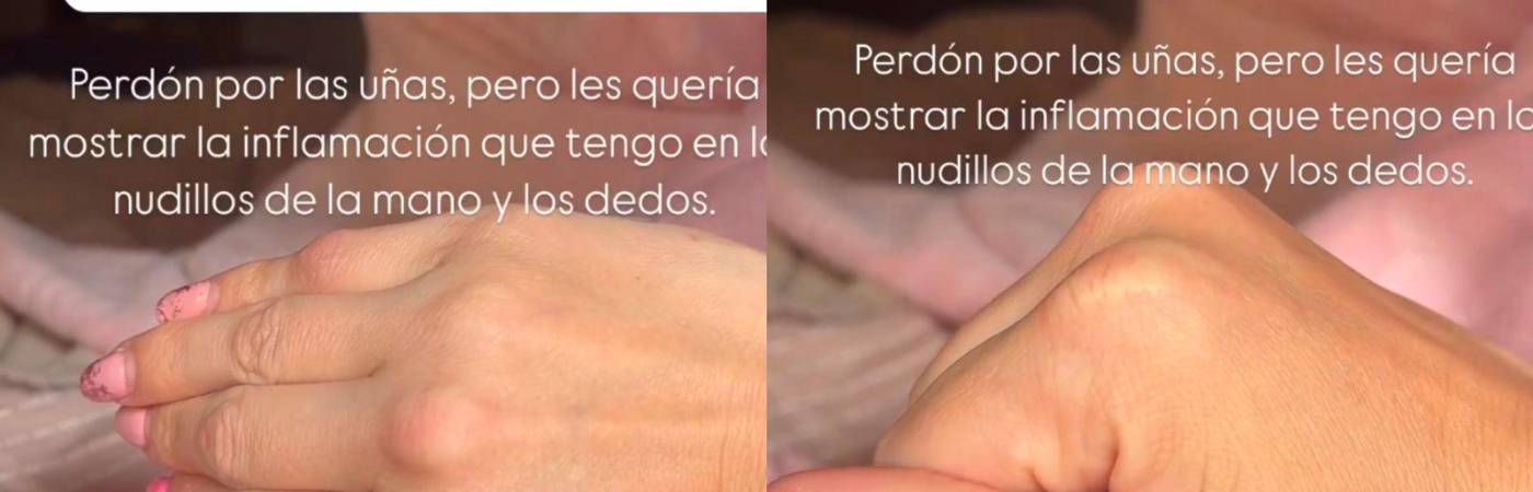 Así se le ponen las manos a Verónica. /FOTO: INSTAGRAM @verogiraldonavarro