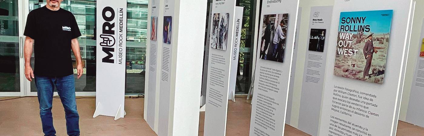 Carlos Alberto Acosta Londoño, fundador y director del Muro, agradece el apoyo que ha recibido por parte de un grupo de amigos, apasionados del rock.