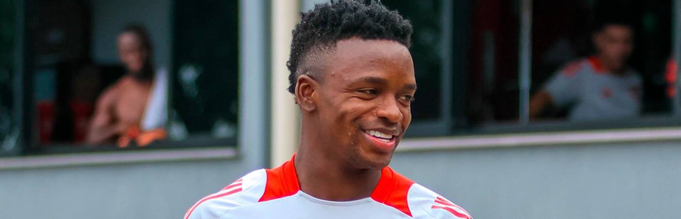 Johan Stiven Carbonero, extremo caucano al servicio del Inter de Porto Alegre. / FOTO: INTER DE PORTO ALEGRE