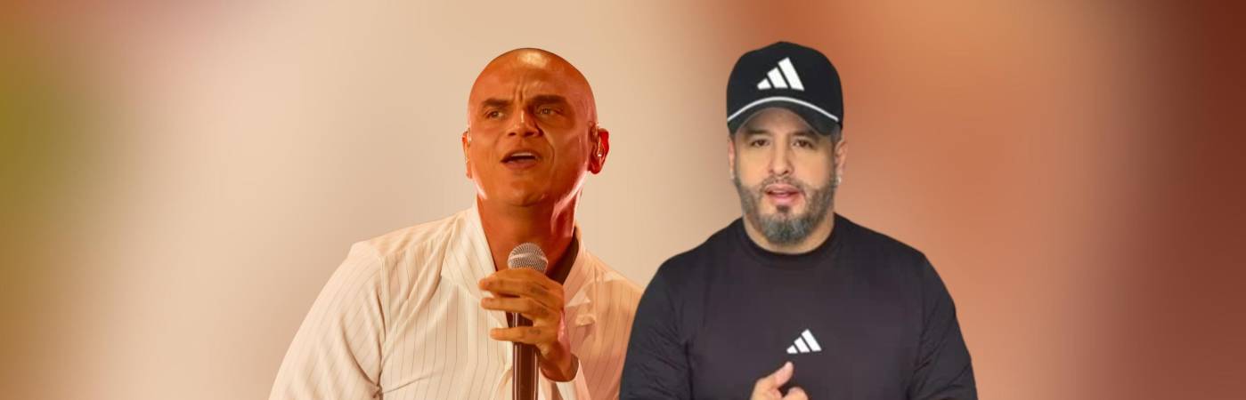 Nelson Velásquez (der.) se convirtió en tendencia por un comentario sobre Silvestre Dangond (izq.) y su carrera musical. Ahora salió a explicar la situación. FOTOS: @SILVESTREDANGOND y @NELSONVELASQUEZOFICIAL IG.