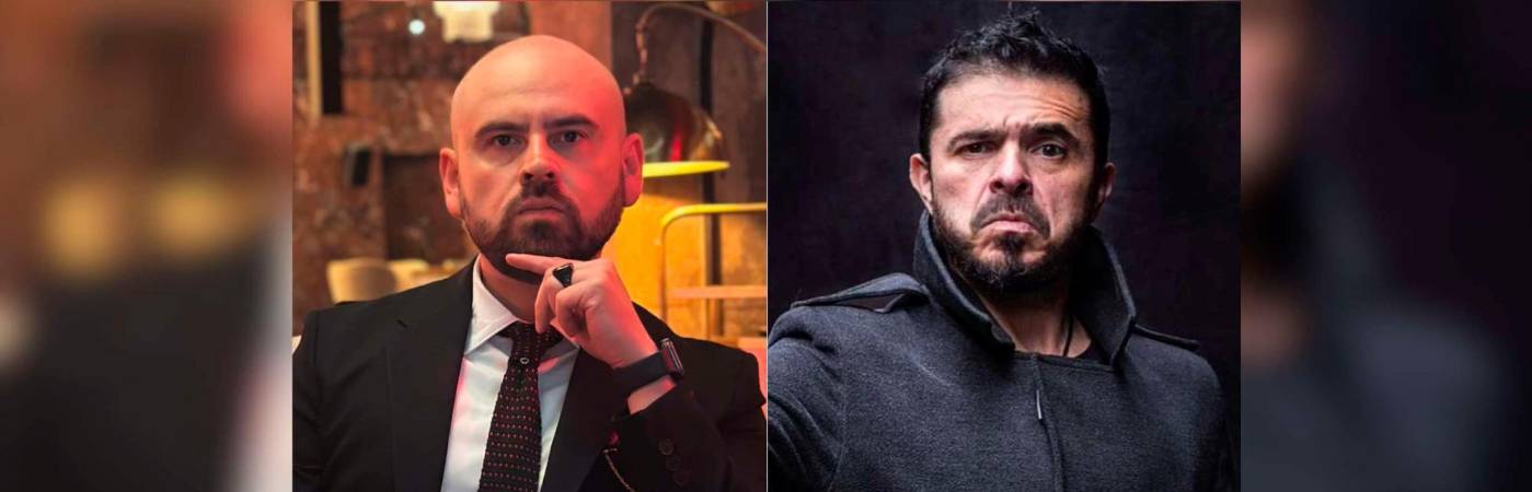 Los comediantes Ricardo Quevedo y Diego Camargo. /FOTOS: INSTAGRAM @cejaspobladas y @eldiegocamargo