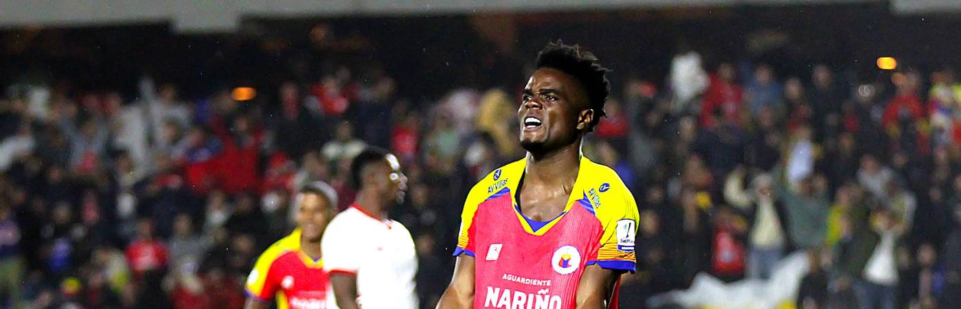 Andrey Estupiñán del Pasto, goleador de la Liga, debería ser al menos el llamado por la liga local para la Selección Colombia. FOTO: COLPRENSA