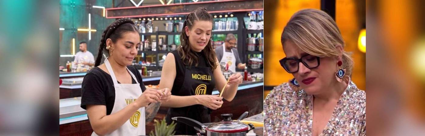 EN VIDEO: Valentina y Michelle generaron asco con su preparación en ‘MasterChef’