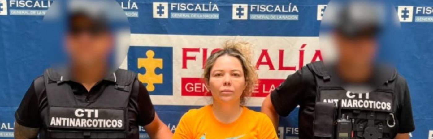 Nidia Correa Atehortúa, señalada de comercializar estupefacientes y droga sintética. FOTO: FISCALÍA GENERAL DE LA NACIÓN