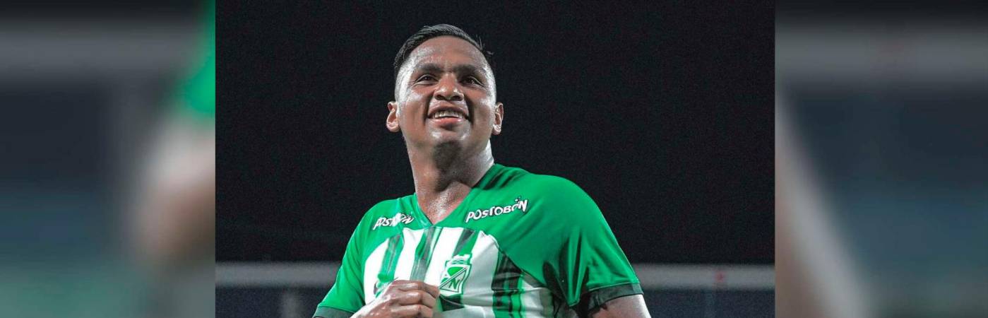 Alfredo Morelos, jugador de Nacional. /FOTO: INSTAGRAM @alfredomorelos30