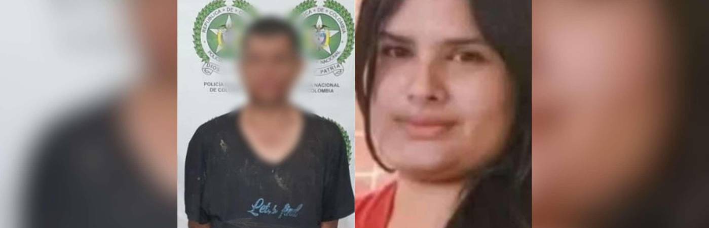 Héctor Fabián Salas Vanegas fue capturado por el asesinato de Yenifer Paola Salas Vanegas, su sobrina. /FOTOS: POLICÍA NACIONAL Y REDES SOCIALES