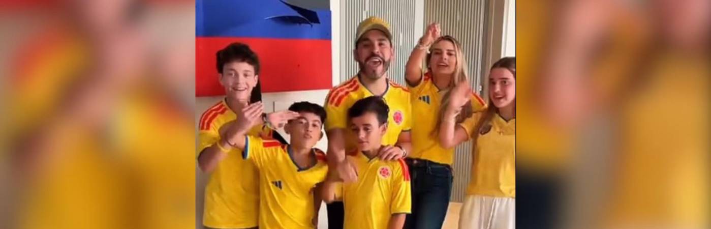 Abelardo de la Espriella y su familia. FOTO: INSTAGRAM @delaespriella_style