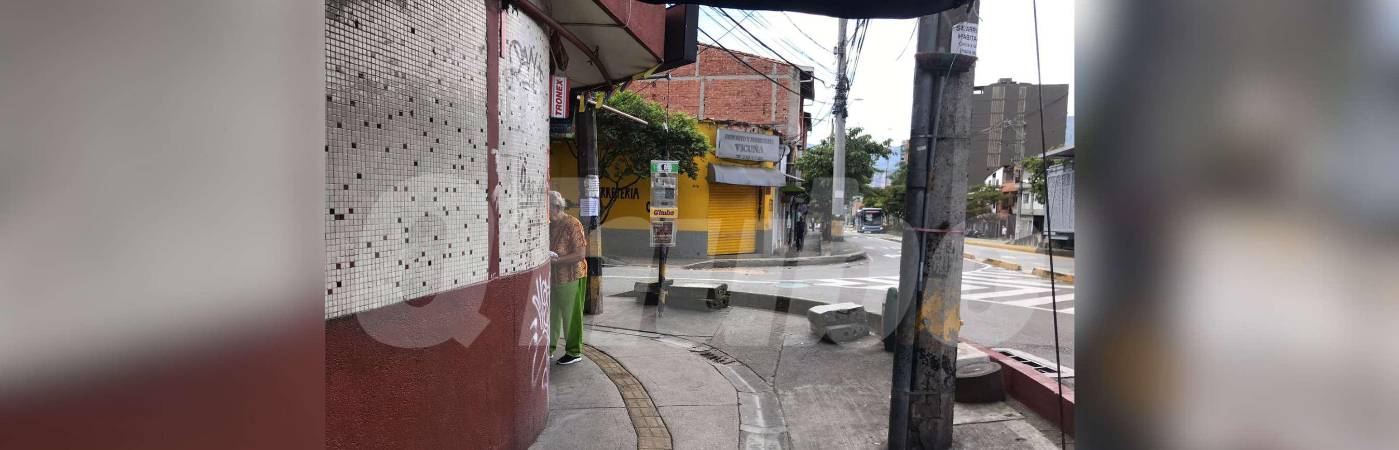 En esta esquina fueron atacadas las víctimas. / FOTO: LAURA ROSA JIMÉNEZ VALENCIA