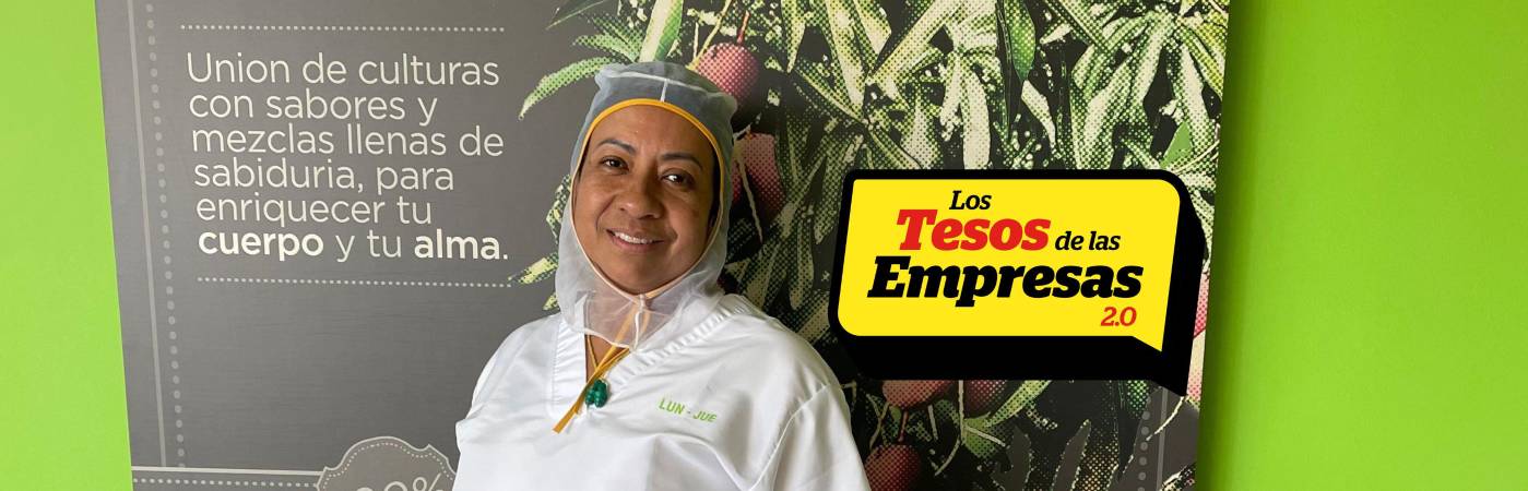 Gloria Elena Hoyos empleada de Agrofrut. FOTO: JAIDER ESCOBAR BUITRAGO