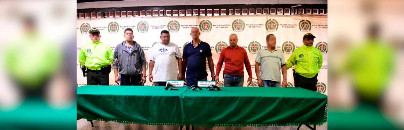 Según la Policía, los mataderos clandestinos estaban funcionando desde 2022. /FOTO: POLICÍA NACIONAL