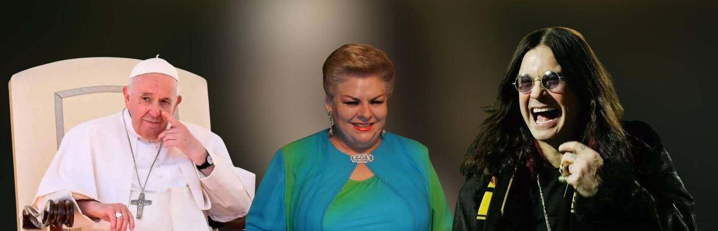 Algunos de los famosos que fallecieron en 2025. FOTOS: REDES SOCIALES