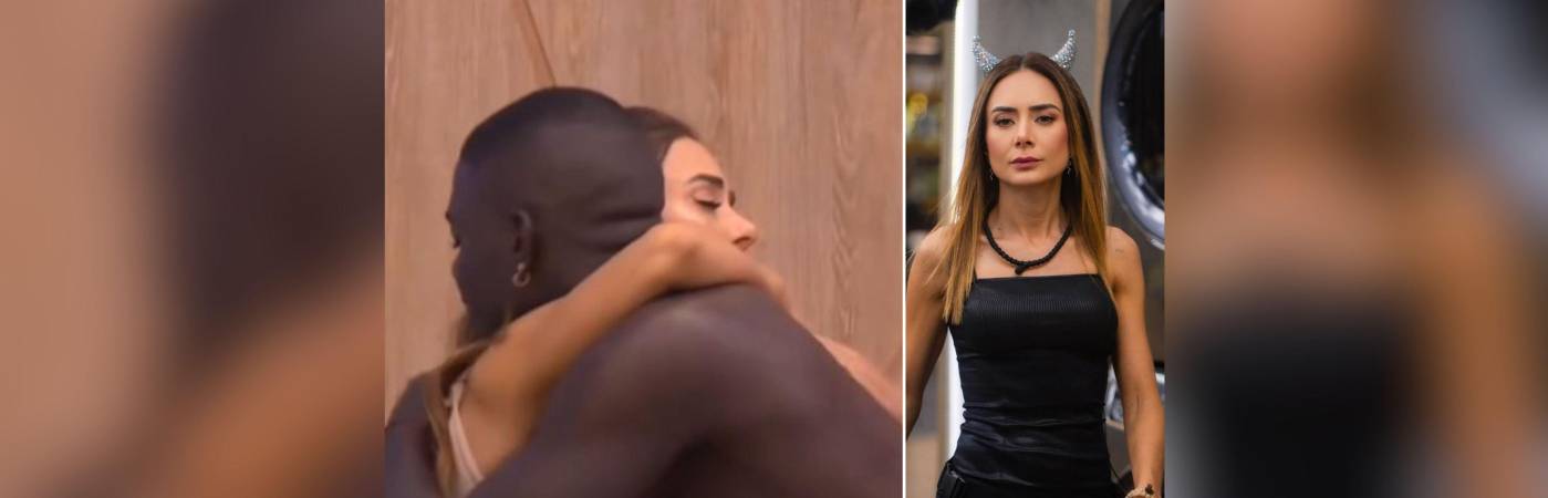 Campanita y Johanna Fadul. FOTOS: CAPTURA DE VIDEO RCN TELEVISIÓN E INSTAGRAM @johannafadul