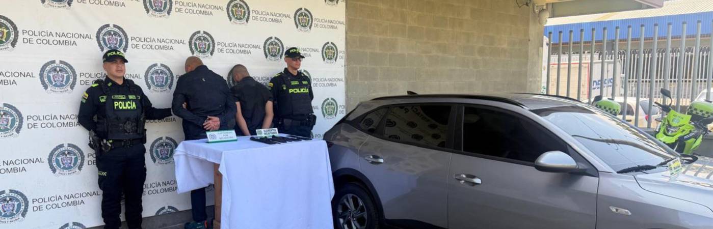 Padre e hijo deberán responder por secuestro y lesiones personales. FOTO: POLICÍA NACIONAL