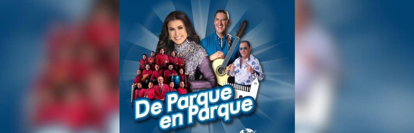 Arelys Heano, Gildardo Montoya Jr., El Combo de las Estrella y Heredero son los invitados para esta versión de “De parque en parque”. FOTO: ESTRELLA ESTÉREO