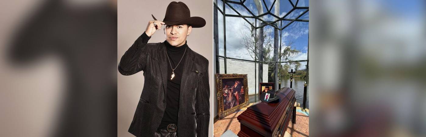 Amigos y familiares le dieron un íntimo adiós a Yeison Jiménez en un cementerio del norte de Bogotá. FOTOS: REDES SOCIALES INSTAGRAM @ yeison_jimenez - @poderinformativocol