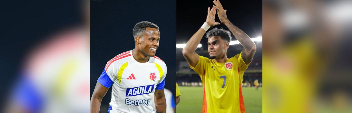 Jhon Arias y Luis Díaz son 2 de los indiscutibles de Néstor Lorenzo en sus convocatorias. /FOTOS: INSTAGRAM @jhonariasa y @luisdiaz19_