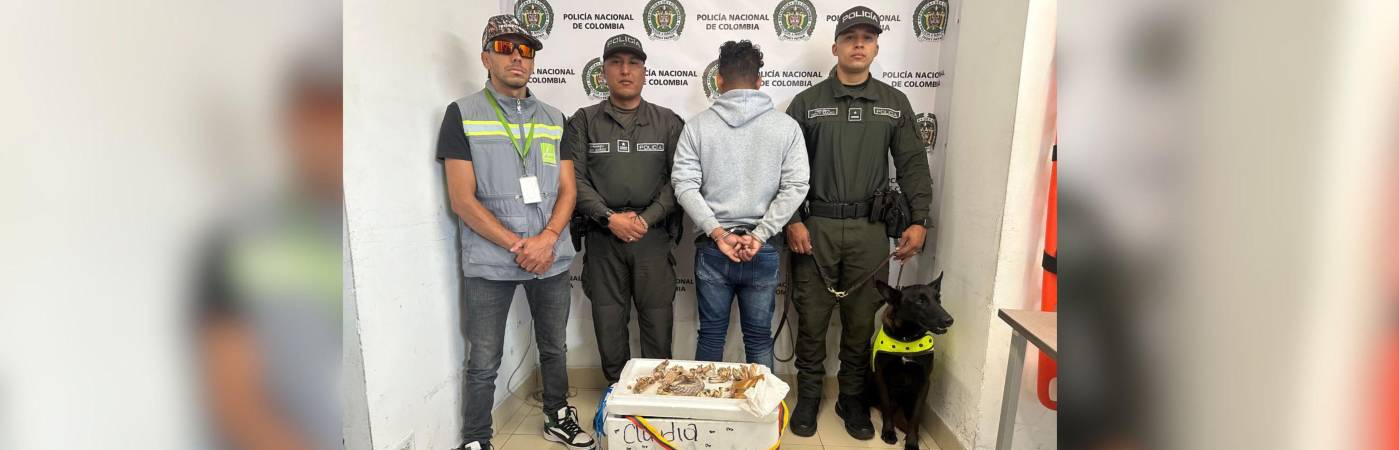 El hombre fue dejado a disposición de la Fiscalía para que se defina su situación judicial. FOTO: POLICÍA METROPOLITANA
