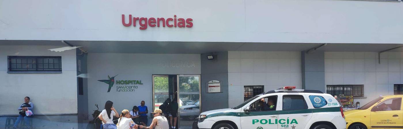 La víctima fue llevada por la Policía a Policlínica, a donde llegó sin signos vitales. / FOTO: ANDRÉS GARCÍA HERNÁNDEZ