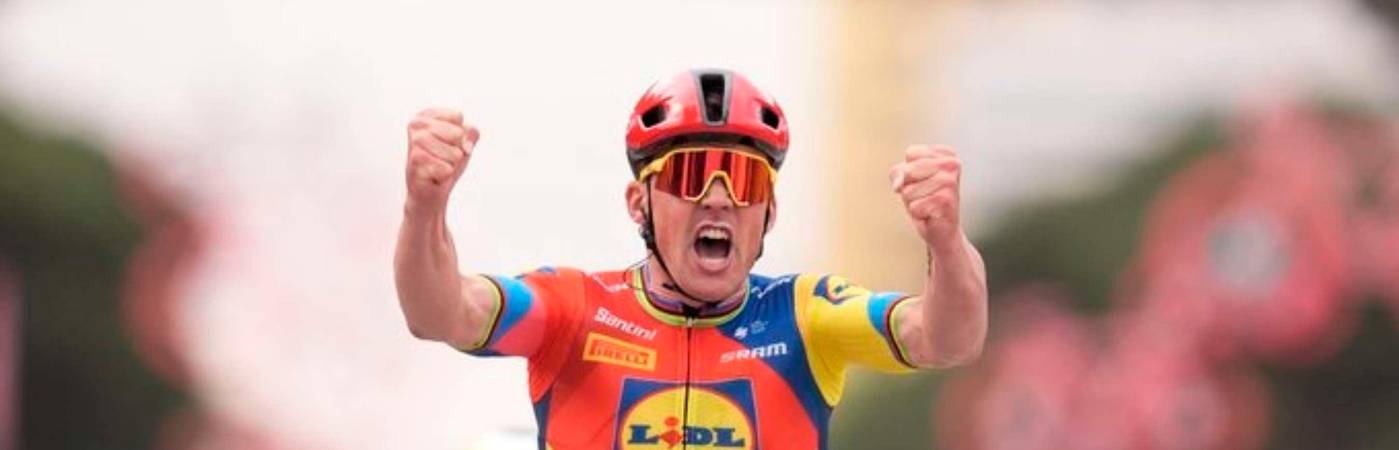 Mads Pedersen. /FOTO: X @giroditalia