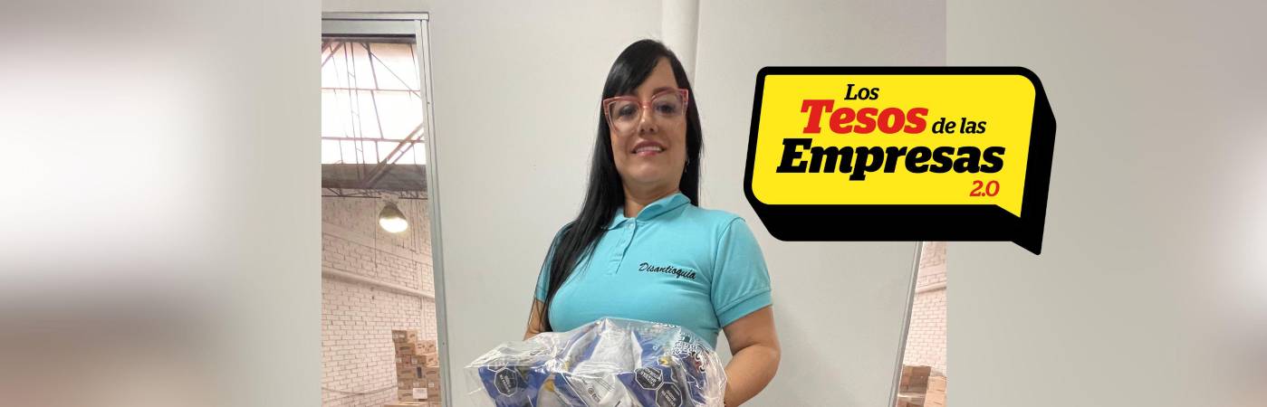 Érika Morales Duque ha pasado por varios cargos en Disantioquia, compañía a la que representa con orgullo. FOTO: JAIDER ESCOBAR BUITRAGO