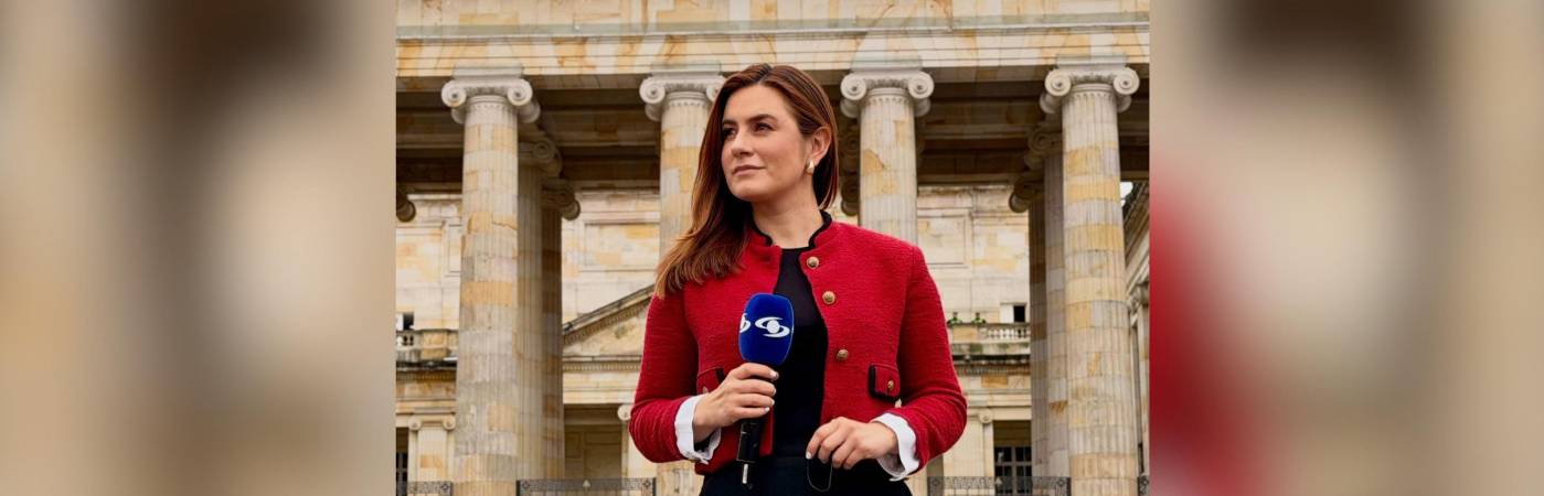 La periodista Daniela Pachón se destacó por su trabajo en Noticias Caracol por más de 10 años. FOTO: INSTAGRAM @DANIELAPACHONRIVERA