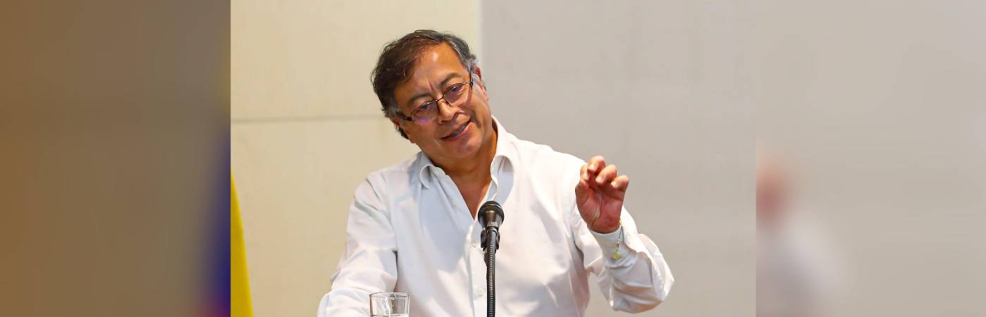 Gustavo Petro, presidente de la República. FOTO: MANUEL SALDARRIAGA QUINTERO